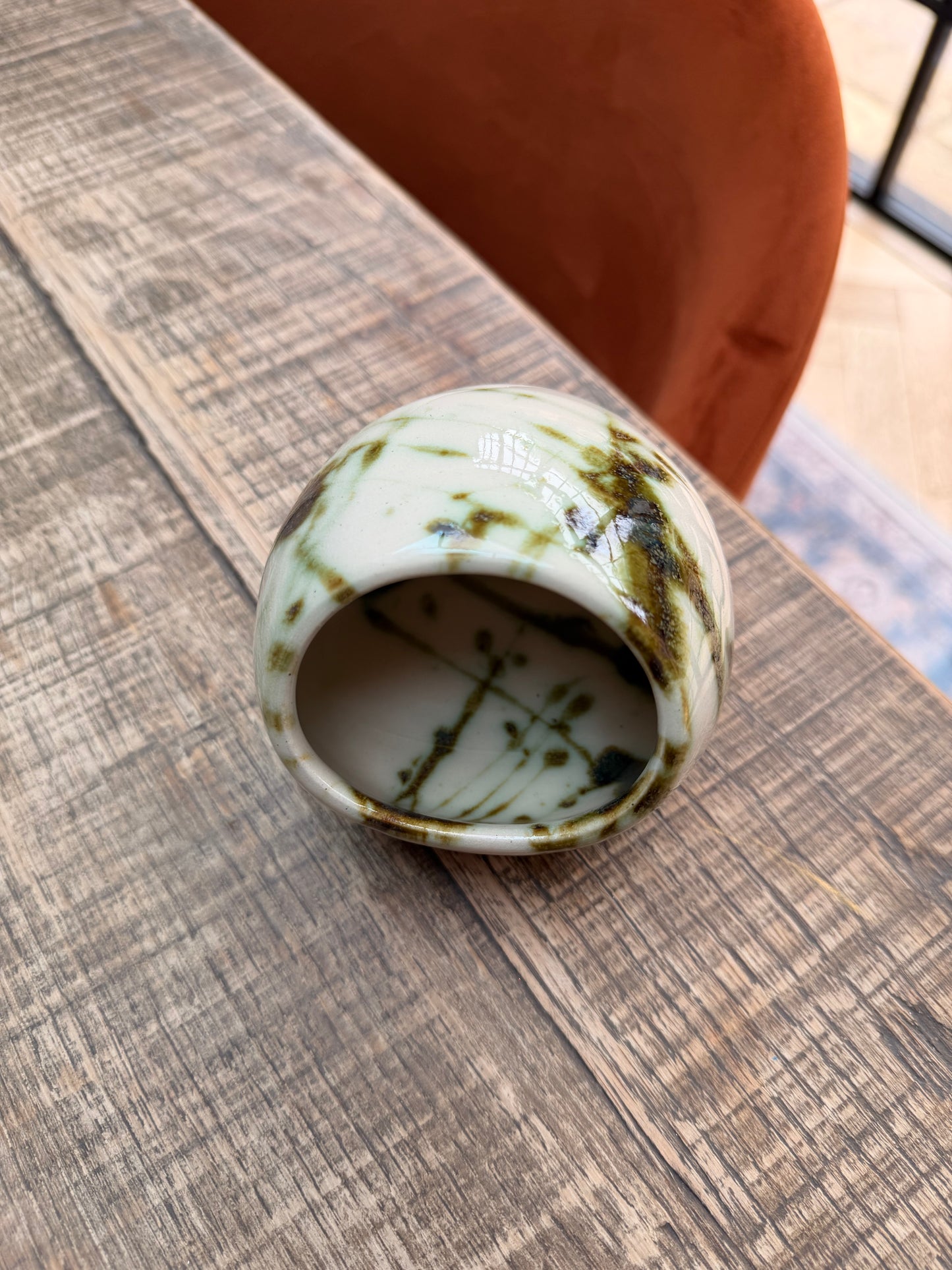 (02) Salt Pig in Wild Olive
