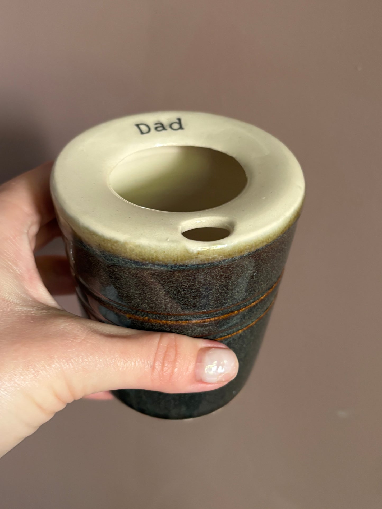 'Dad' Travel Mug in Midnight