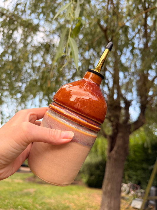 (03) Oil Bottle in Toffee