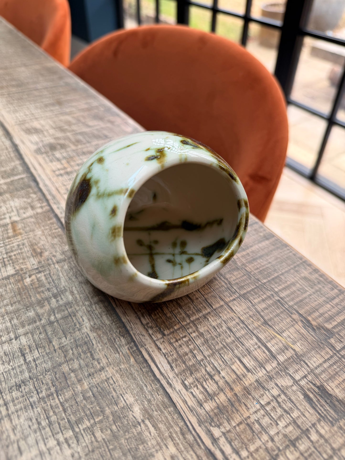 (02) Salt Pig in Wild Olive