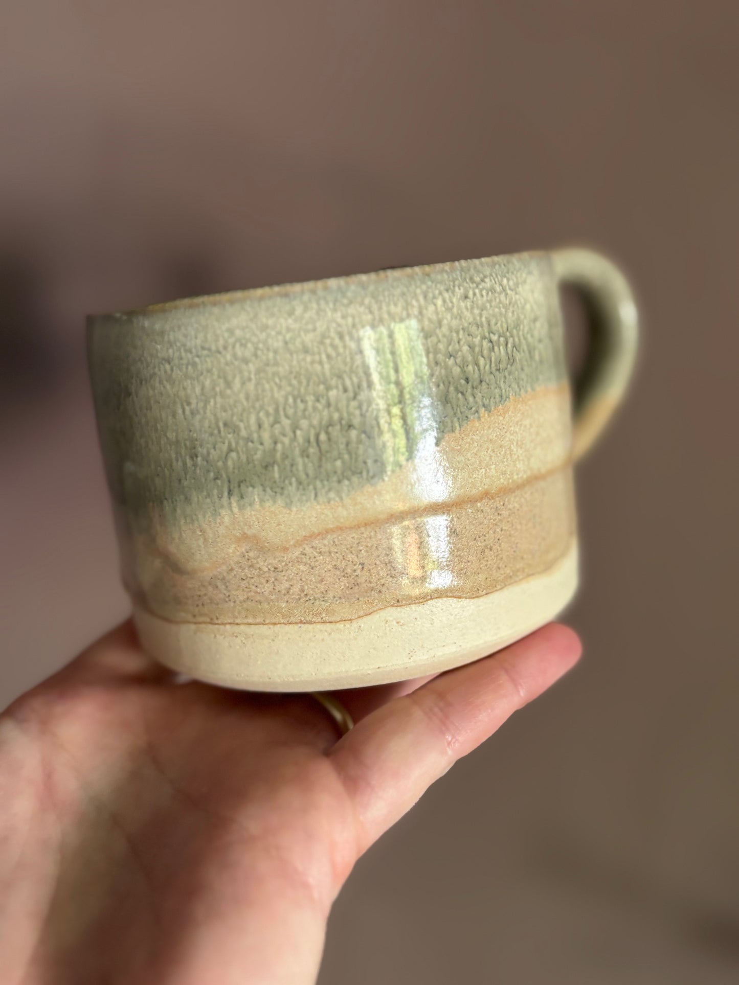'Daddy' Shoreline Mug in Cream Moss