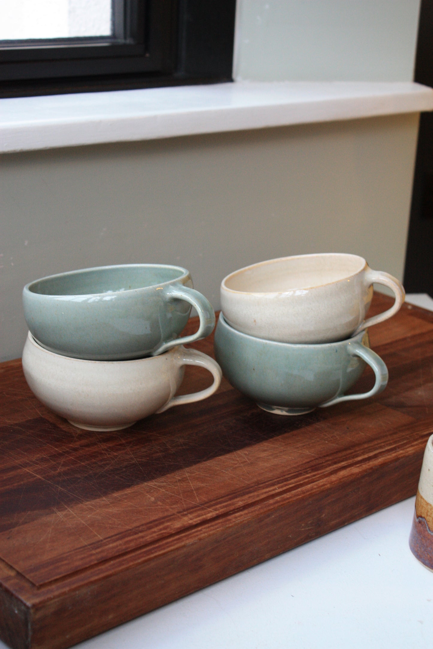Latte Cup in Linen