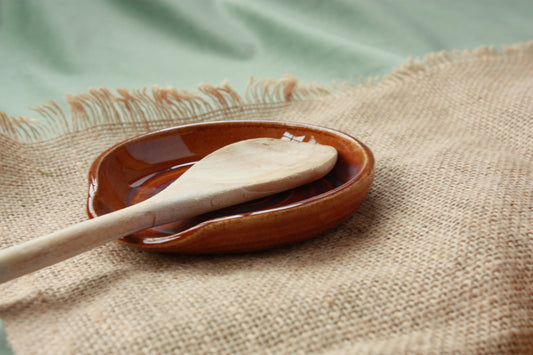 Spoon Rest in Toffee