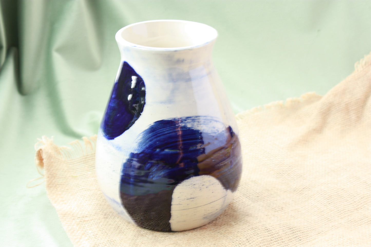 Vase in Ink & Salt