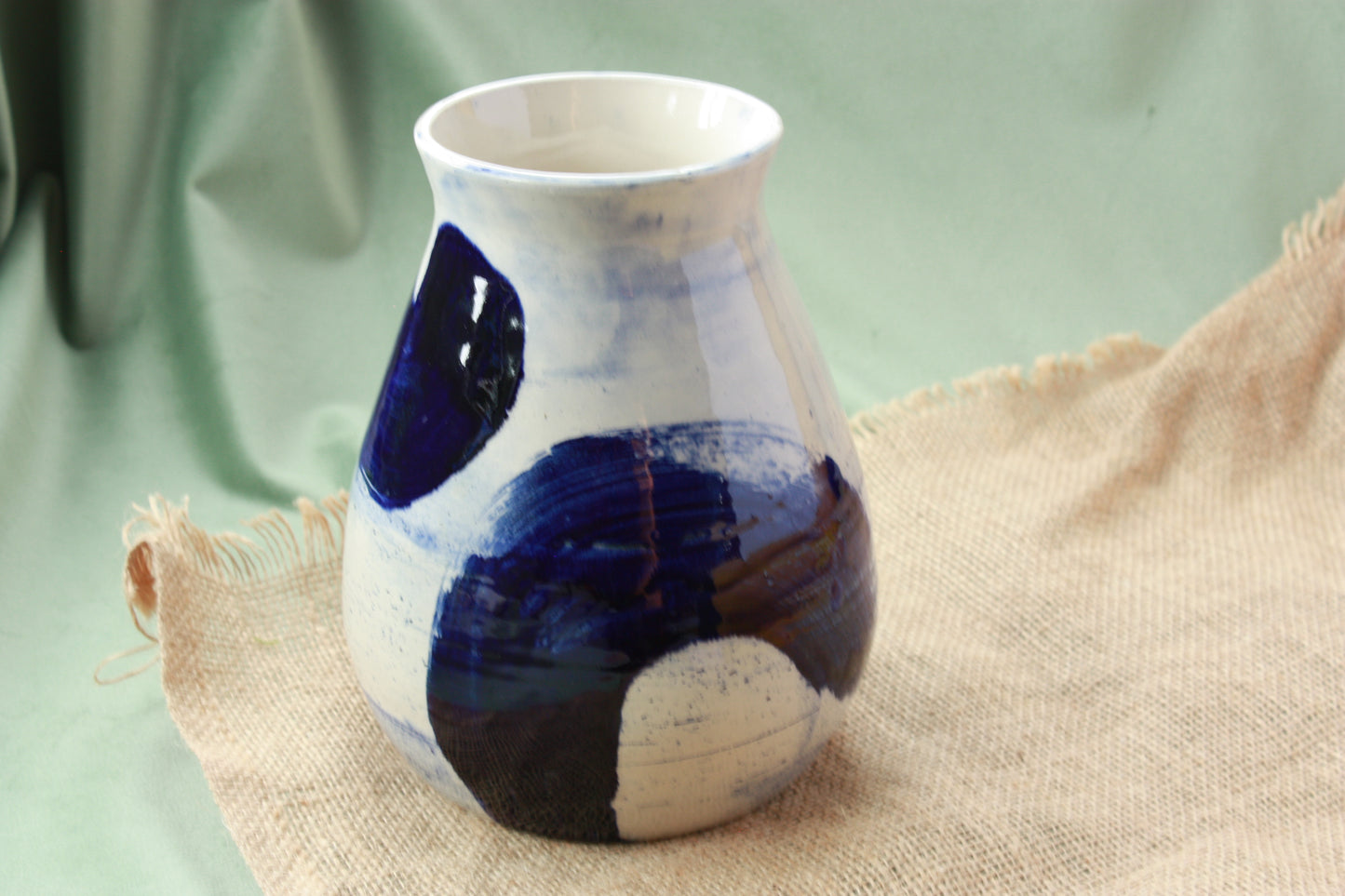 Vase in Ink & Salt
