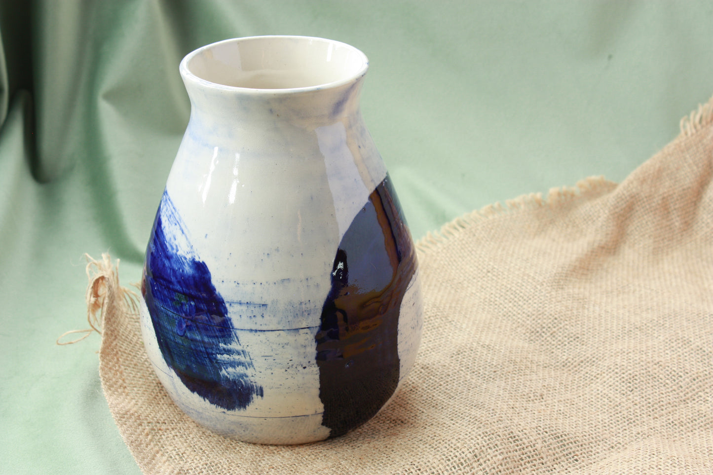 Vase in Ink & Salt