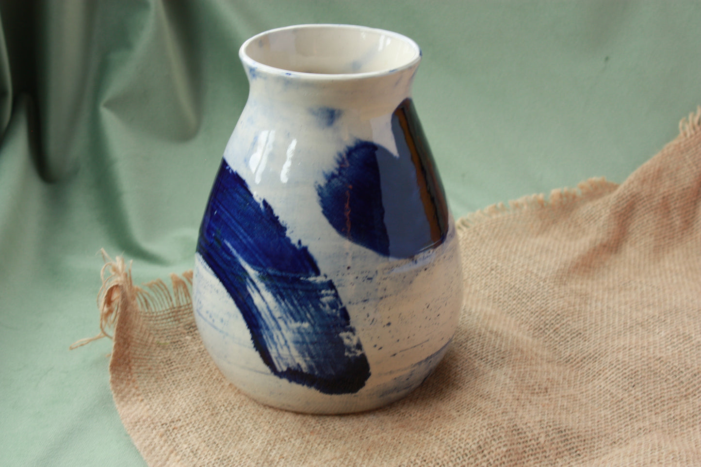 Vase in Ink & Salt