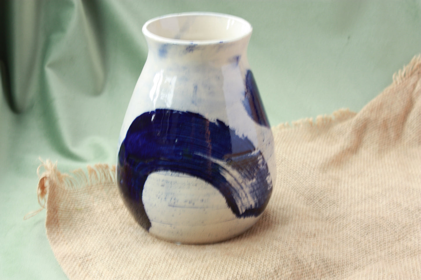Vase in Ink & Salt