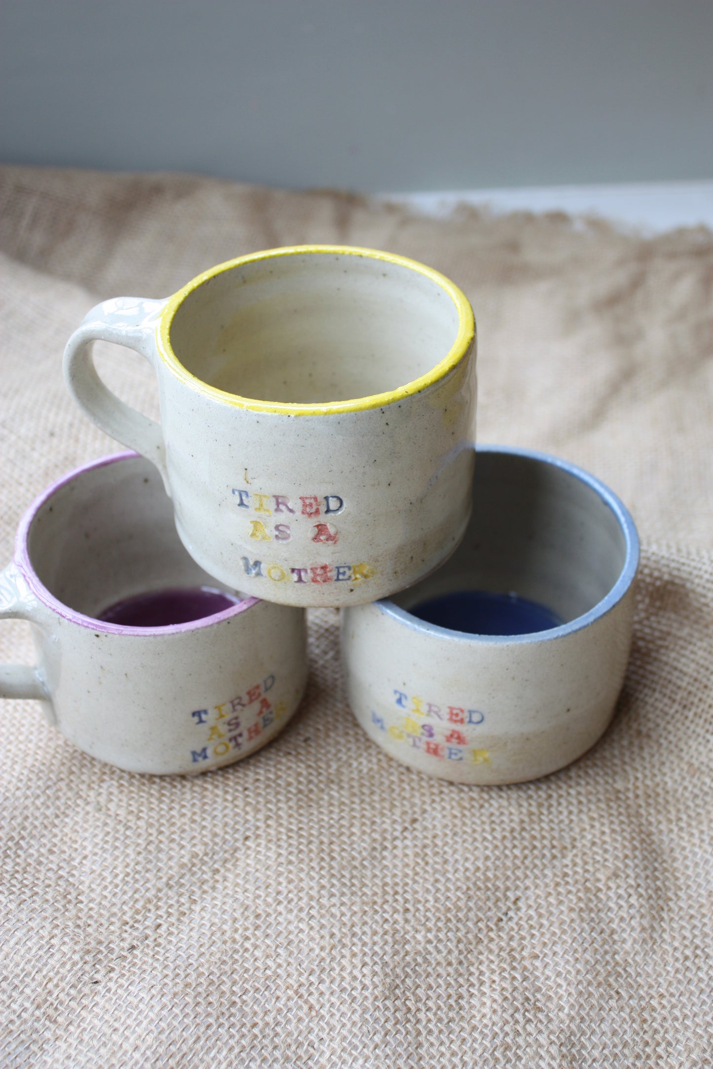 'Tired as a Mother' Mugs