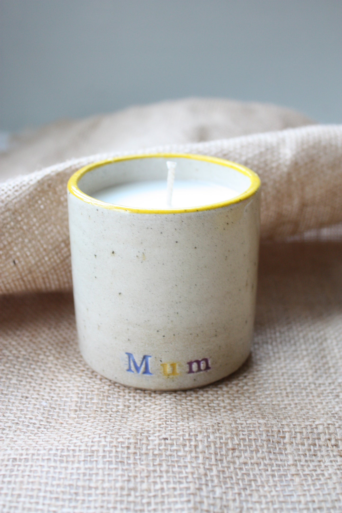 Scented 'Mum' Candles