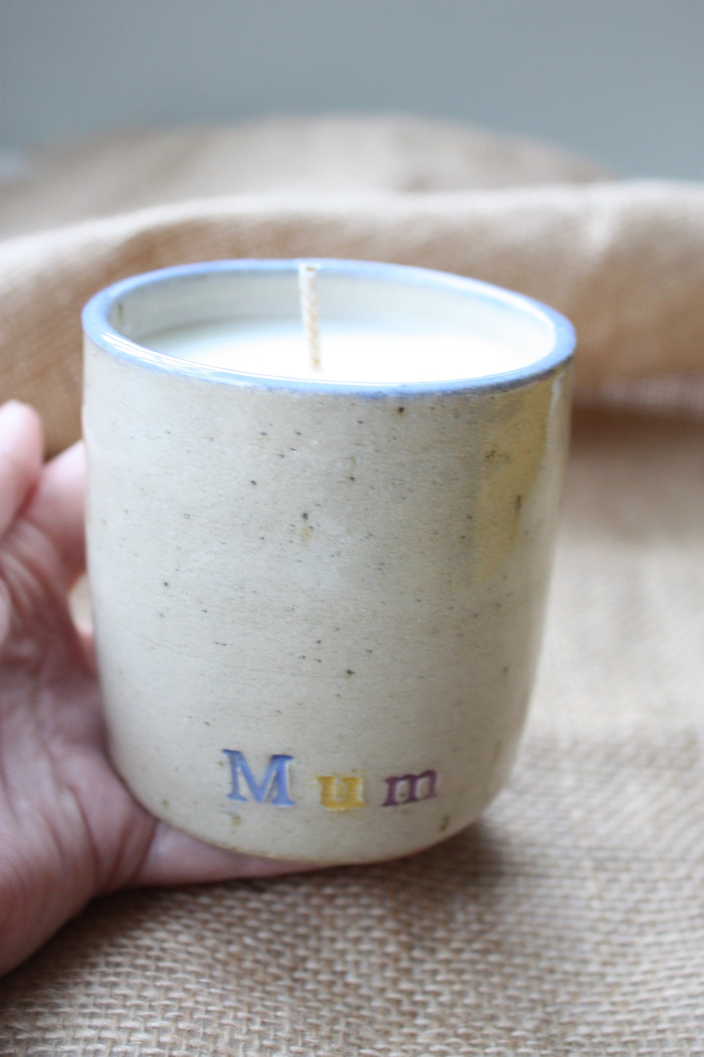Scented 'Mum' Candles