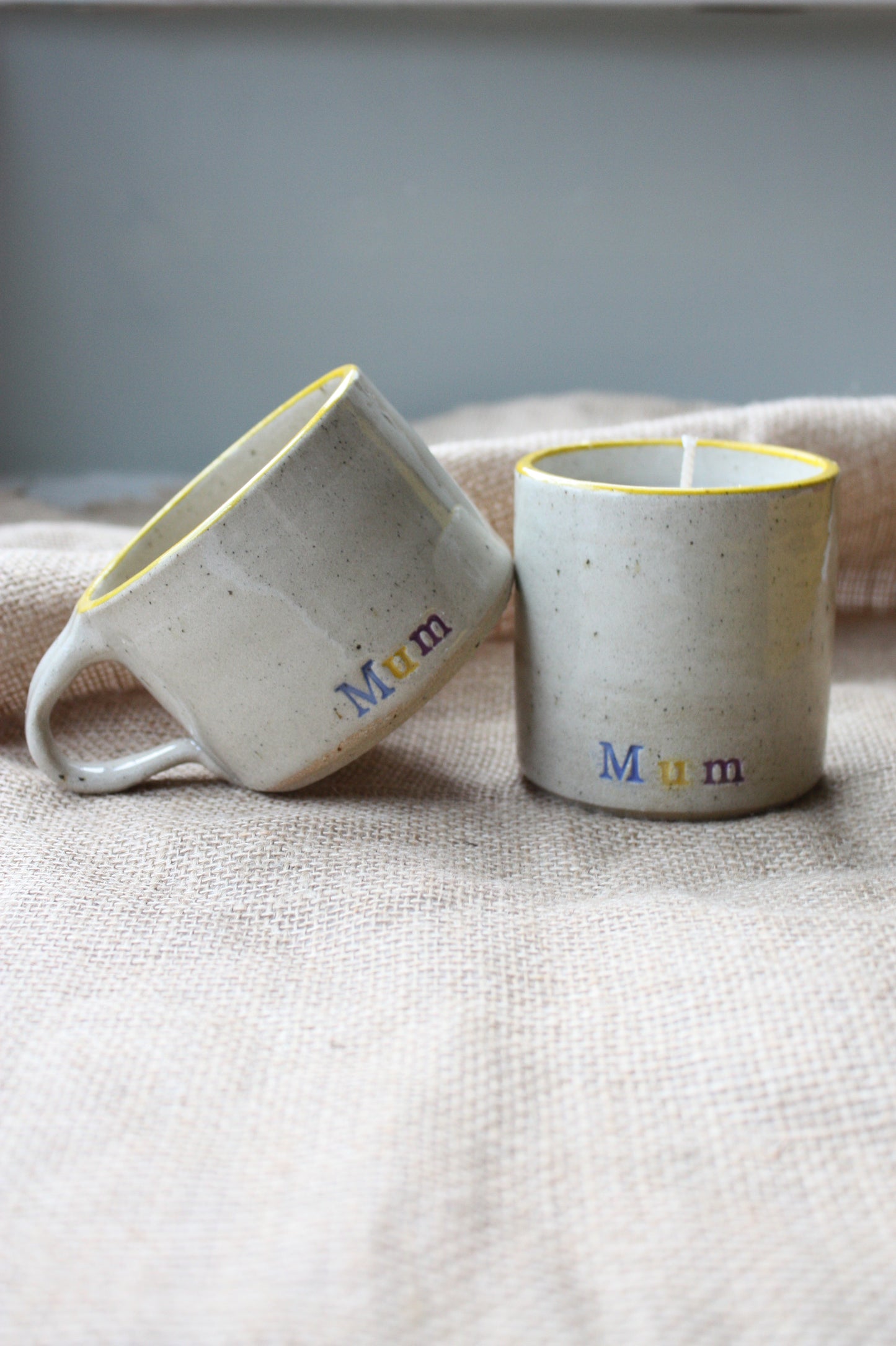 Scented 'Mum' Candles